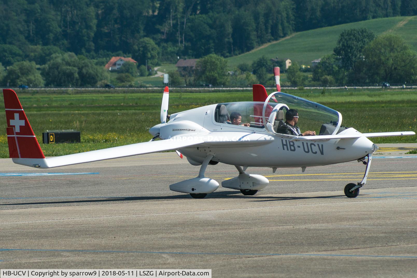 HB-UCV, 1986 Gyroflug SC-01B-160 Speed Canard C/N S-33, Father and son time.