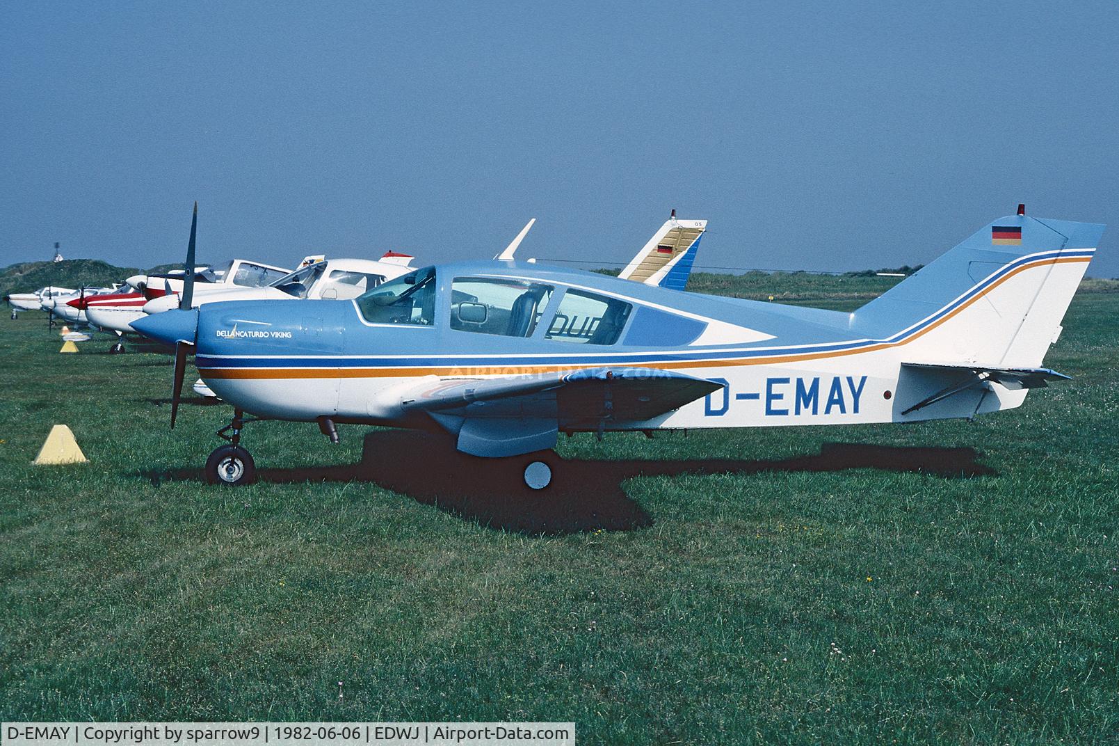 D-EMAY, 1975 Bellanca 17-31ATC Super Viking C/N 31113, On a sunny island. Scanned from a slide.