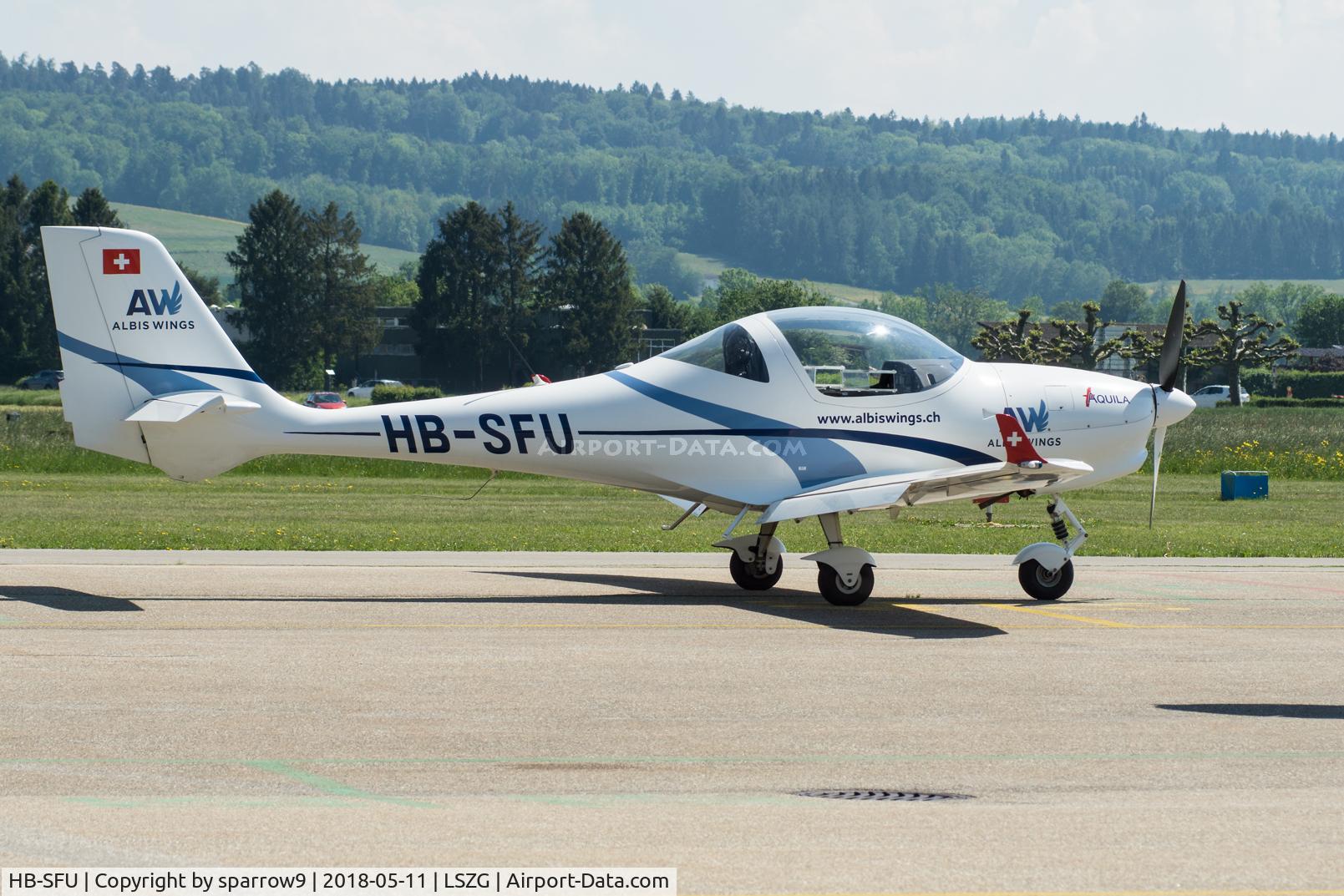 HB-SFU, 2005 Aquila A210 (AT01) C/N AT01-141, At Grenchen.