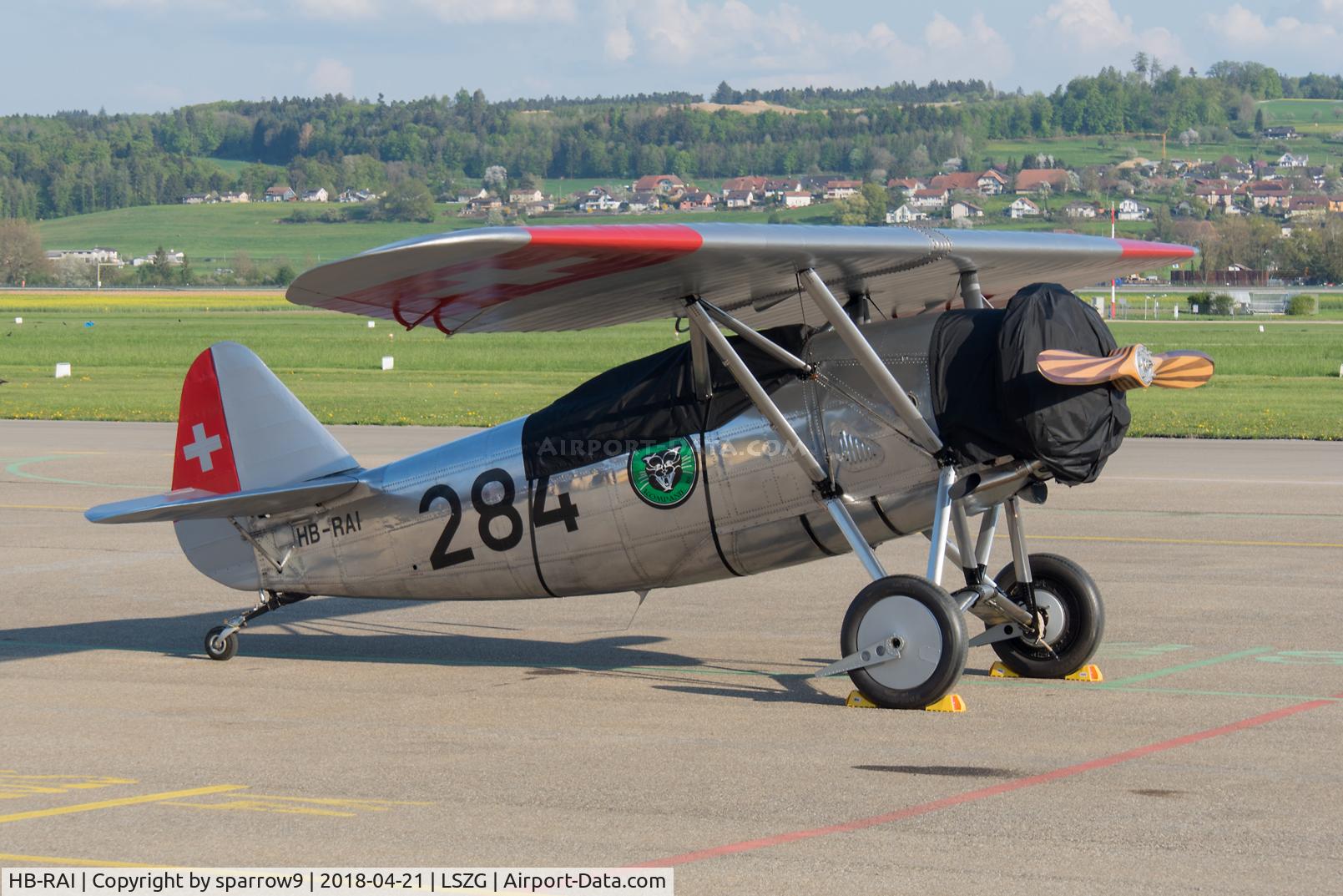 HB-RAI, 1931 Dewoitine D.26 C/N 276, A RON-guest with its brother, HB-RAG