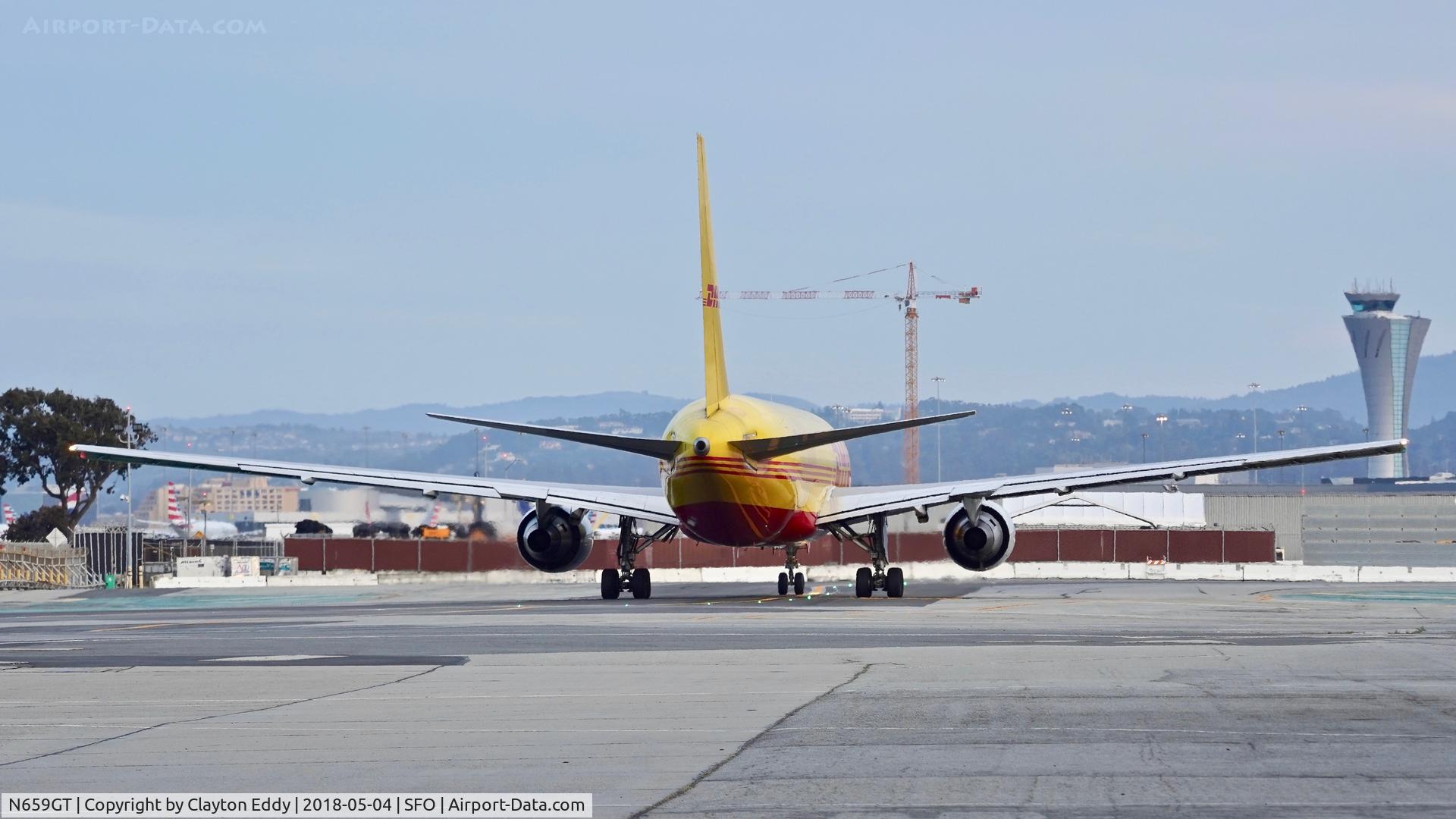 N659GT, 1984 Boeing 767-281 C/N 23140, SFO 2018.