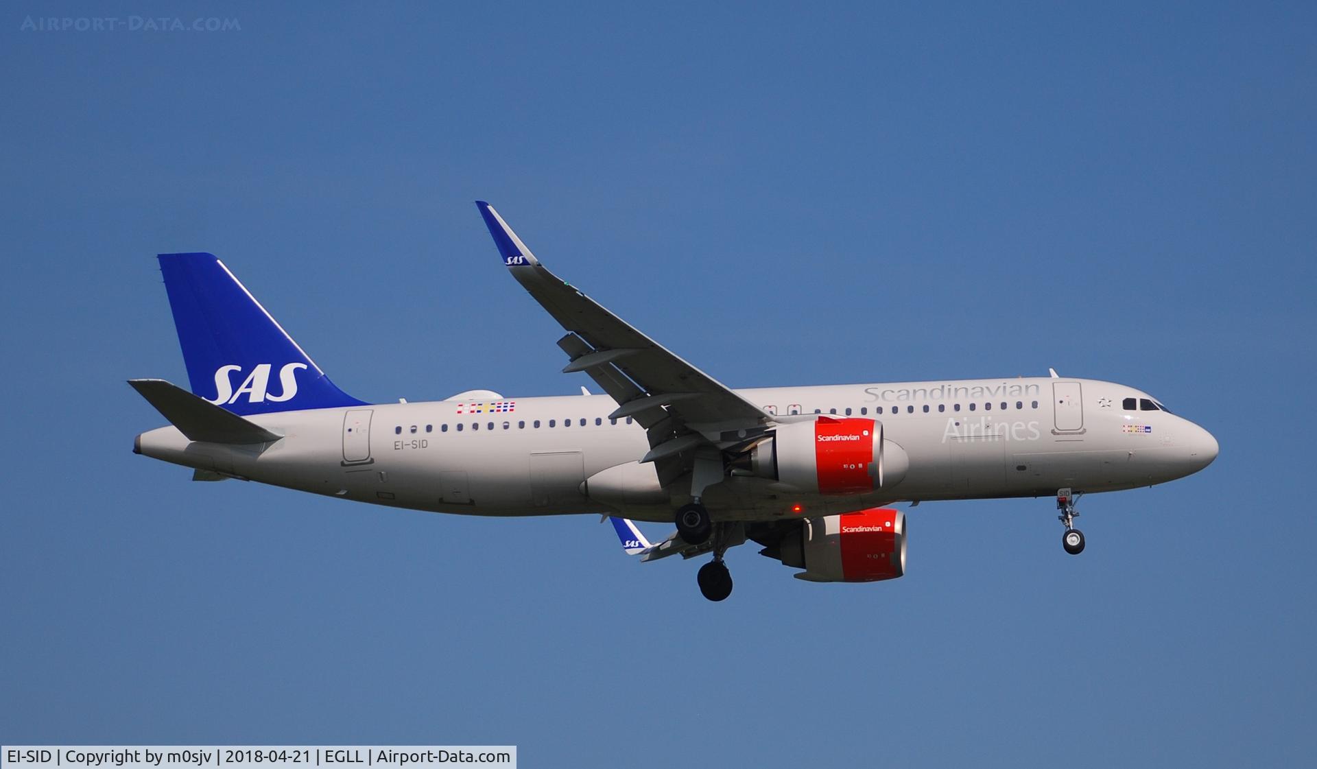 EI-SID, 2017 Airbus A320-251N C/N 8031, Taken from the Threshold of 29L