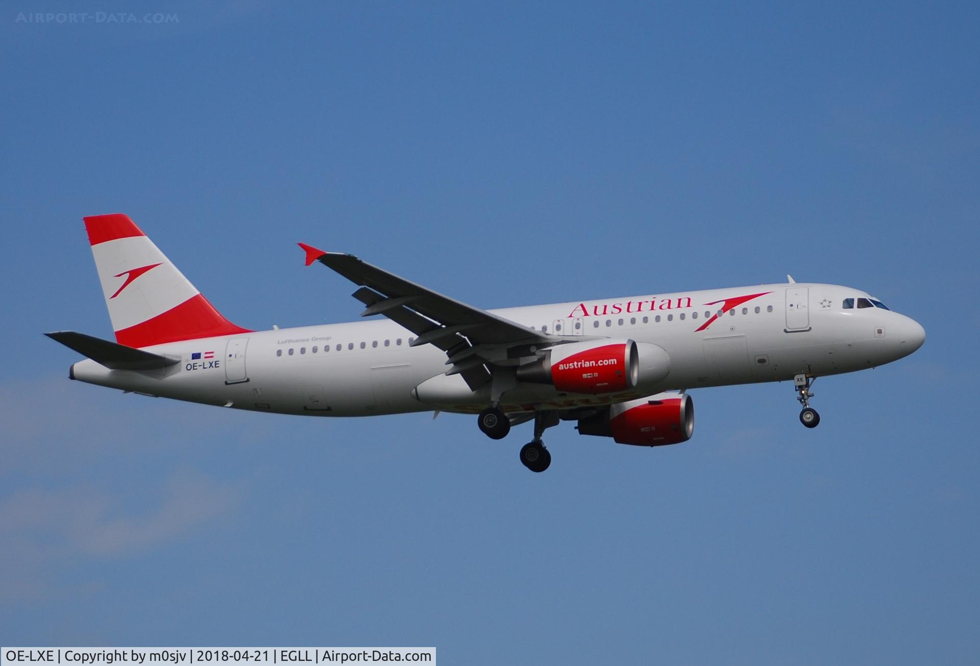 OE-LXE, 2008 Airbus A320-216 C/N 3532, Taken from the Threshold of 29L