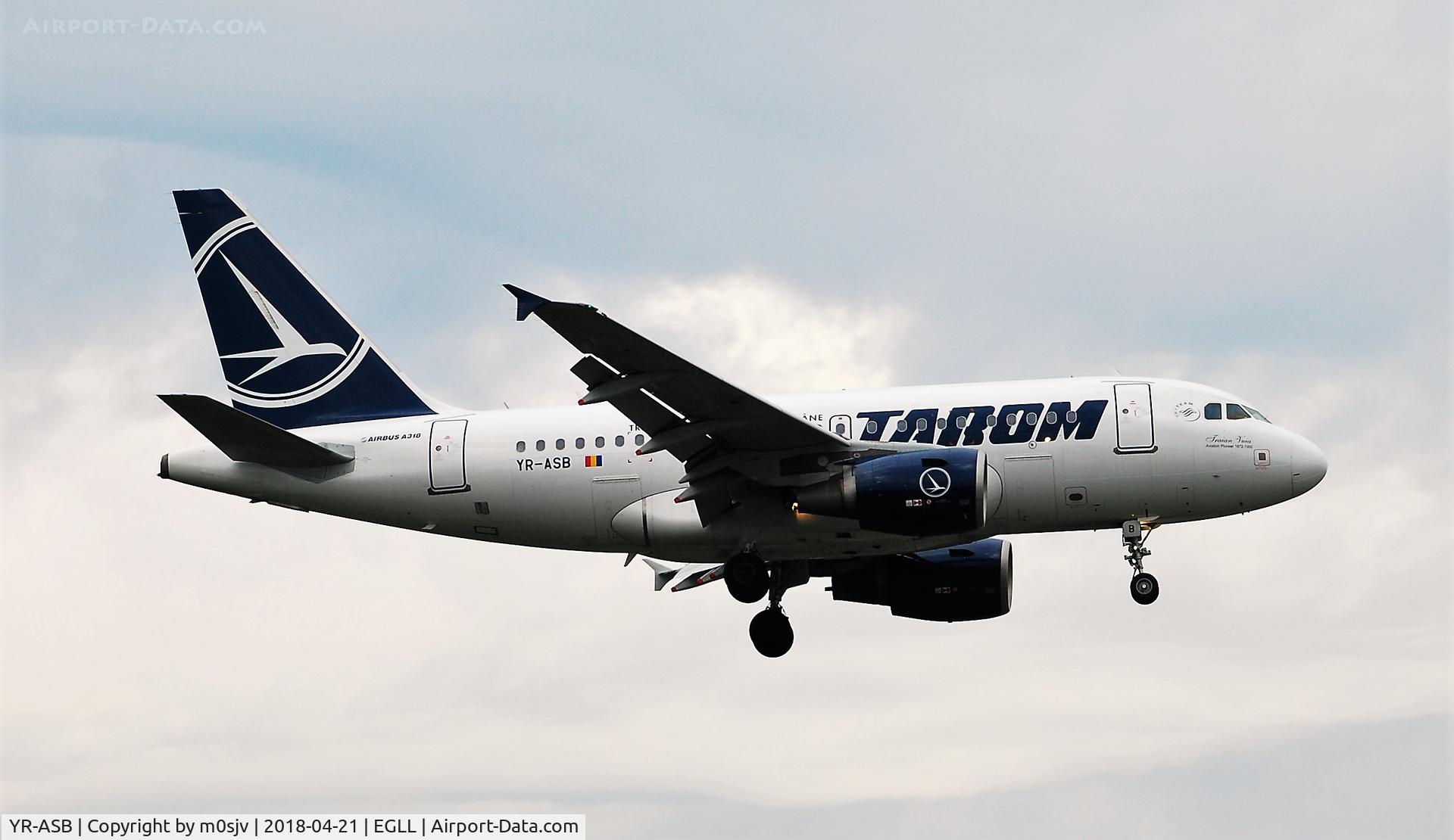 YR-ASB, 2006 Airbus A318-111 C/N 2955, Taken from the Threshold of 29L