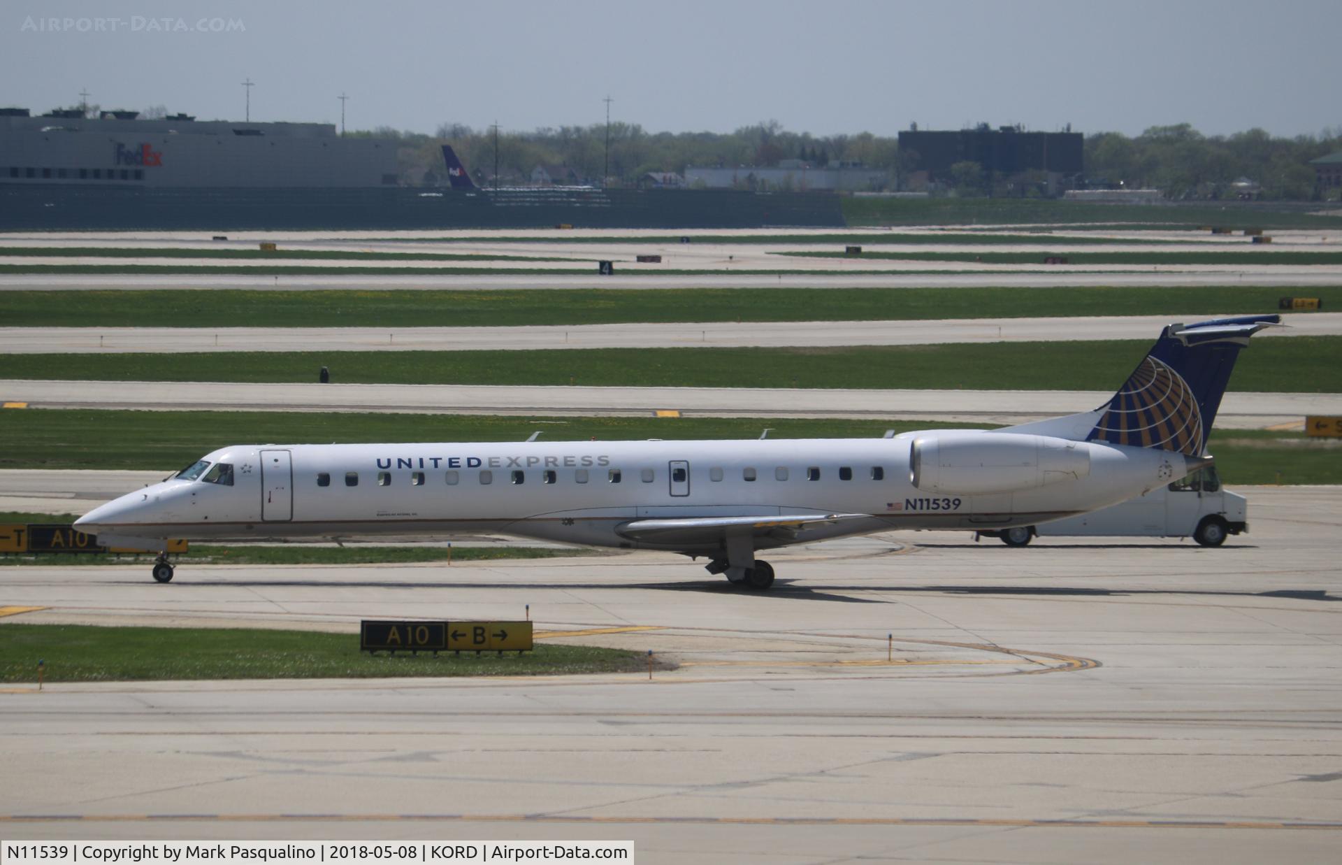 N11539, 2001 Embraer ERJ-145LR (EMB-145LR) C/N 145536, EMB-145LR