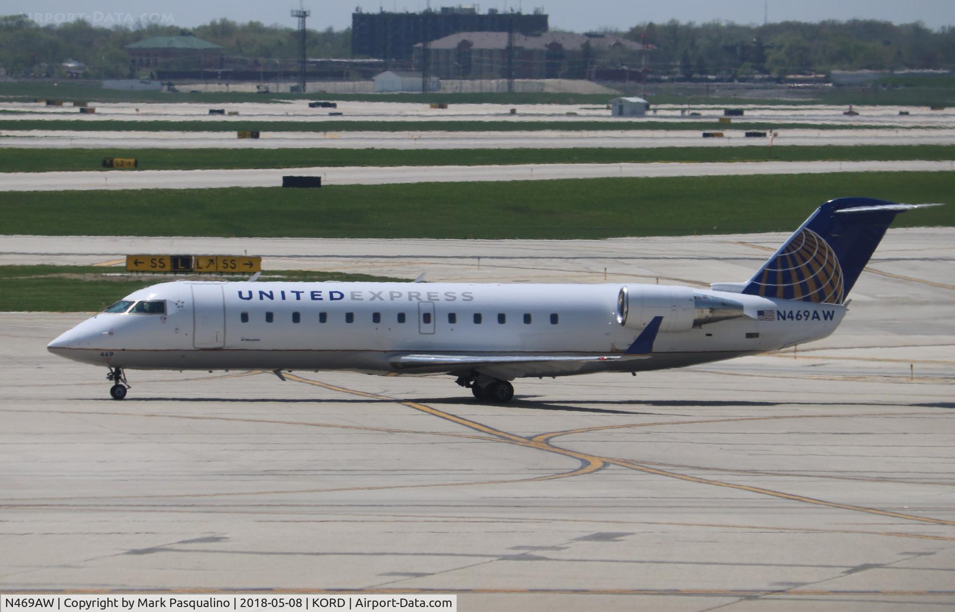 N469AW, 2004 Bombardier CRJ-200LR (CL-600-2B19) C/N 7917, CL-600-2B19