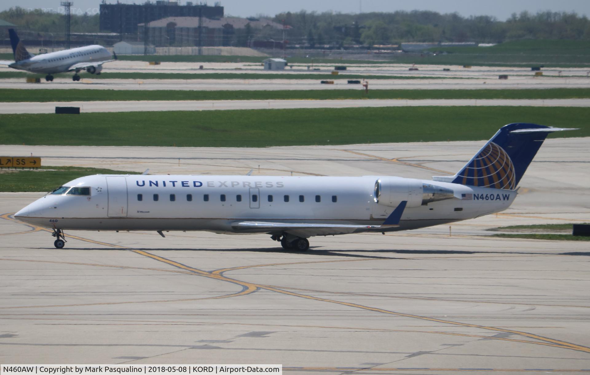 N460AW, 2003 Canadair CRJ-200LR (CL-600-2B19) C/N 7867, CL-600-2B19