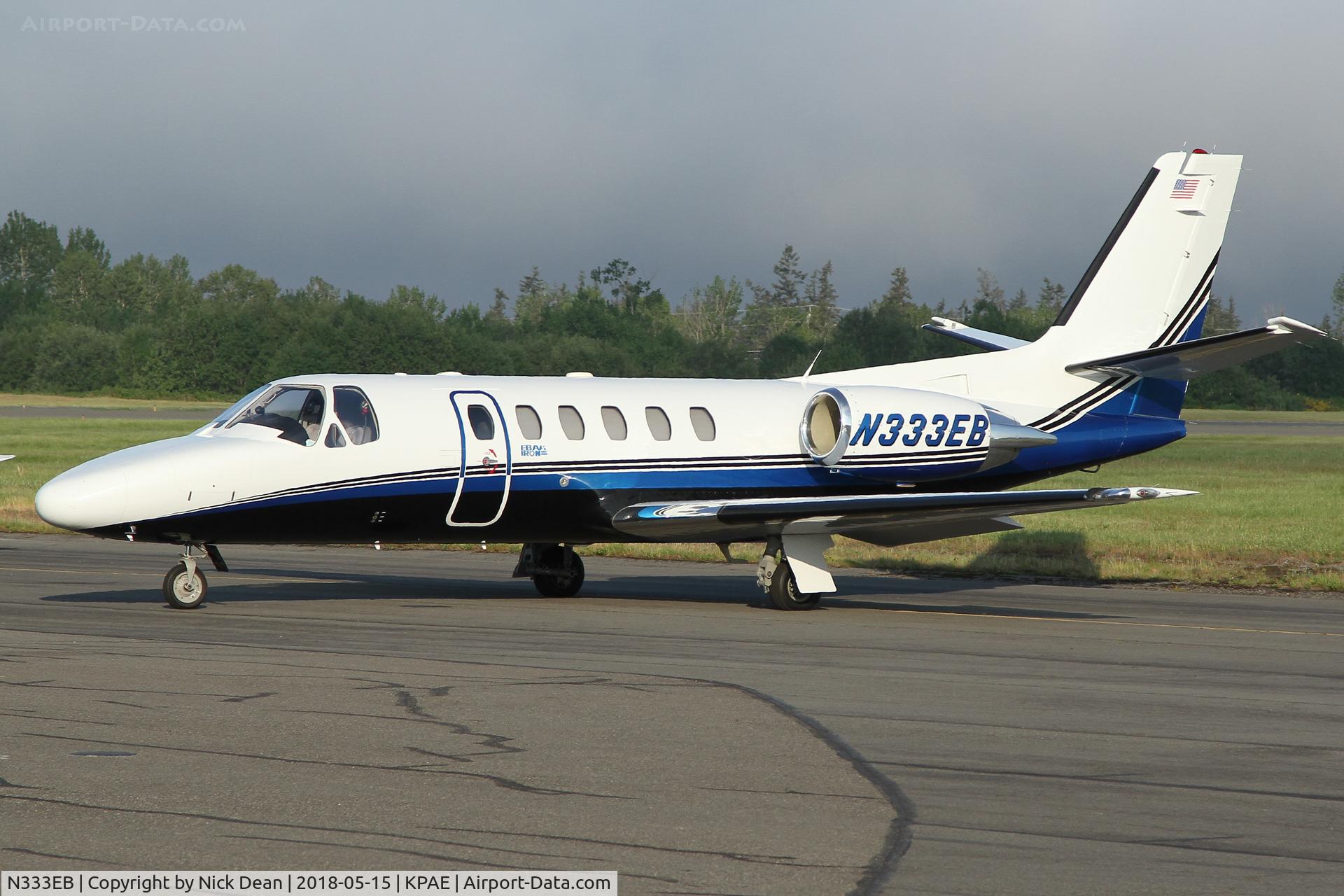 N333EB, 1999 Cessna 550 Citation Bravo C/N 550-0893, PAE/KPAE