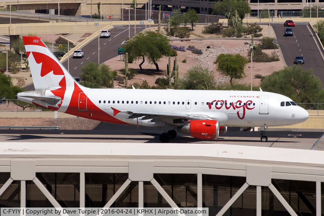 C-FYIY, 1996 Airbus A319-114 C/N 634, No comment.