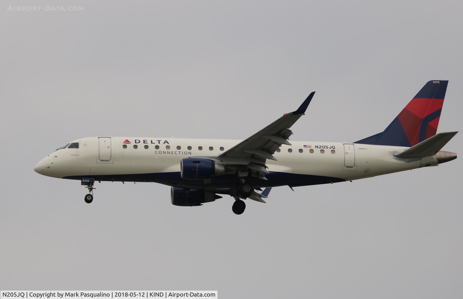 N205JQ, 2008 Embraer 175LR (ERJ-170-200LR) C/N 17000248, ERJ 170-200 LR