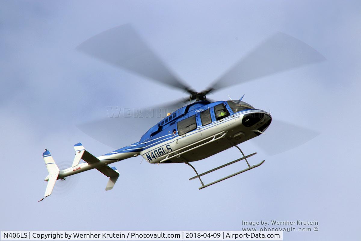 N406LS, Bell 407 C/N 53275, Bell 407GX running touch and go at Cloverdale Municipal Airport, California