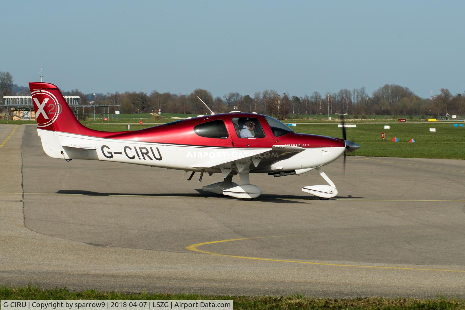 G-CIRU, 2009 Cirrus SR20 C/N 2023, At Grenchen