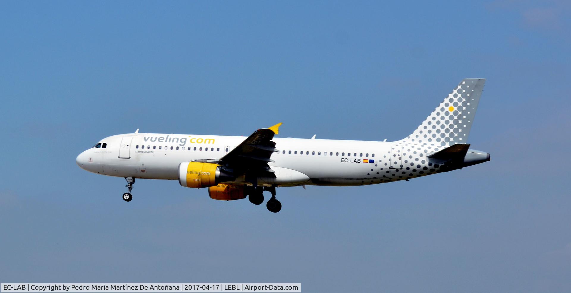 EC-LAB, 2006 Airbus A320-214 C/N 2761, El Prat  -  Barcelona  -  España