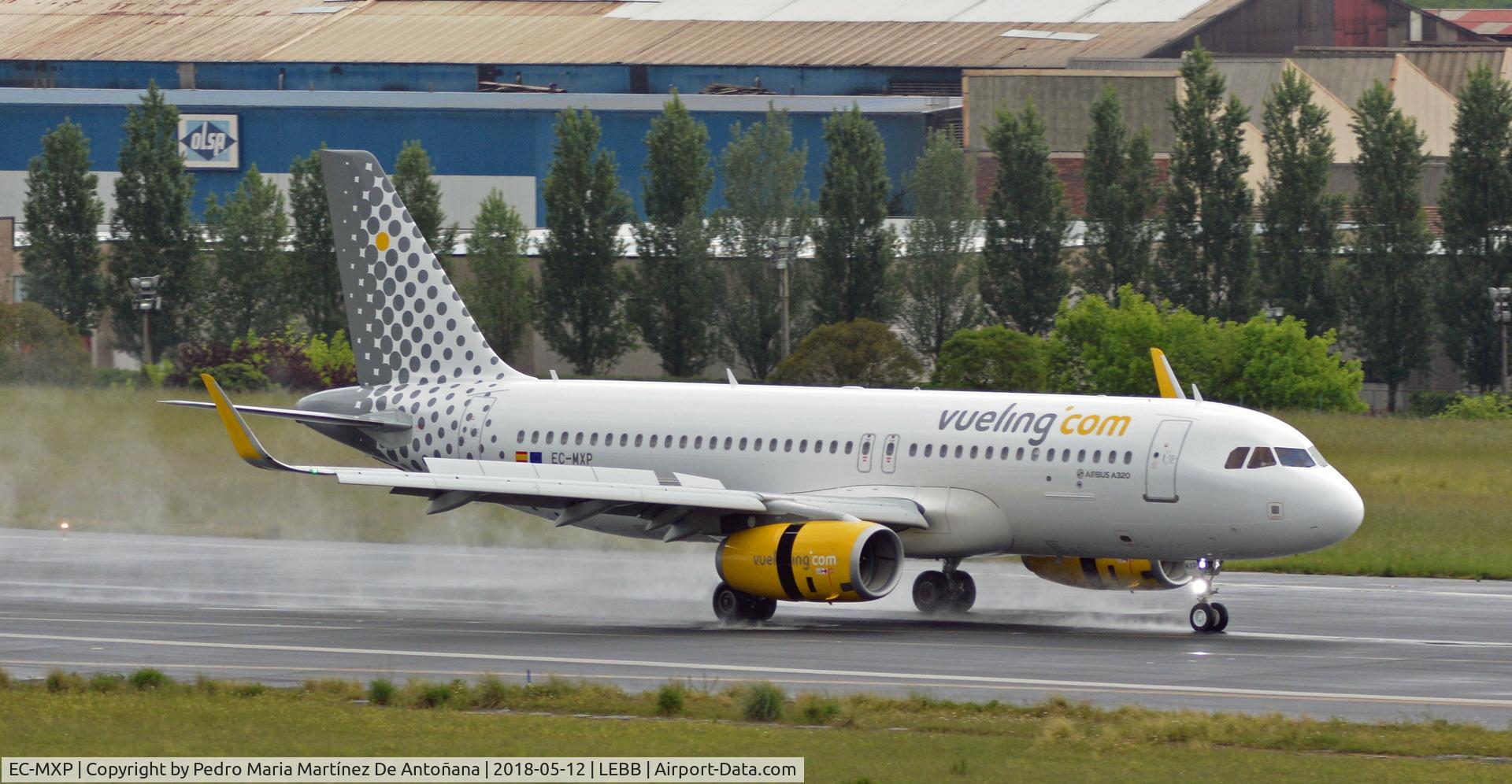 EC-MXP, 2018 Airbus A320-232 C/N 8244, Loiu - Bilbao - Euskadi - España