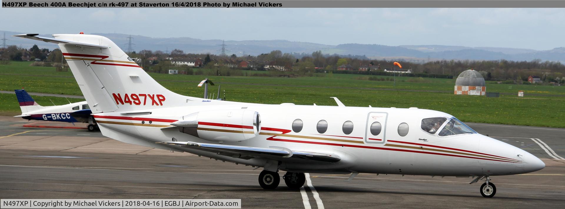 N497XP, 2006 Raytheon 400A BeechJet C/N RK-497, Lovely day for spotting and for photos