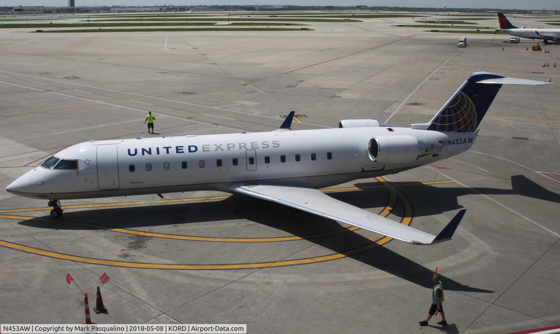 N453AW, 2003 Bombardier CRJ-200LR (CL-600-2B19) C/N 7838, CL-600-2B19