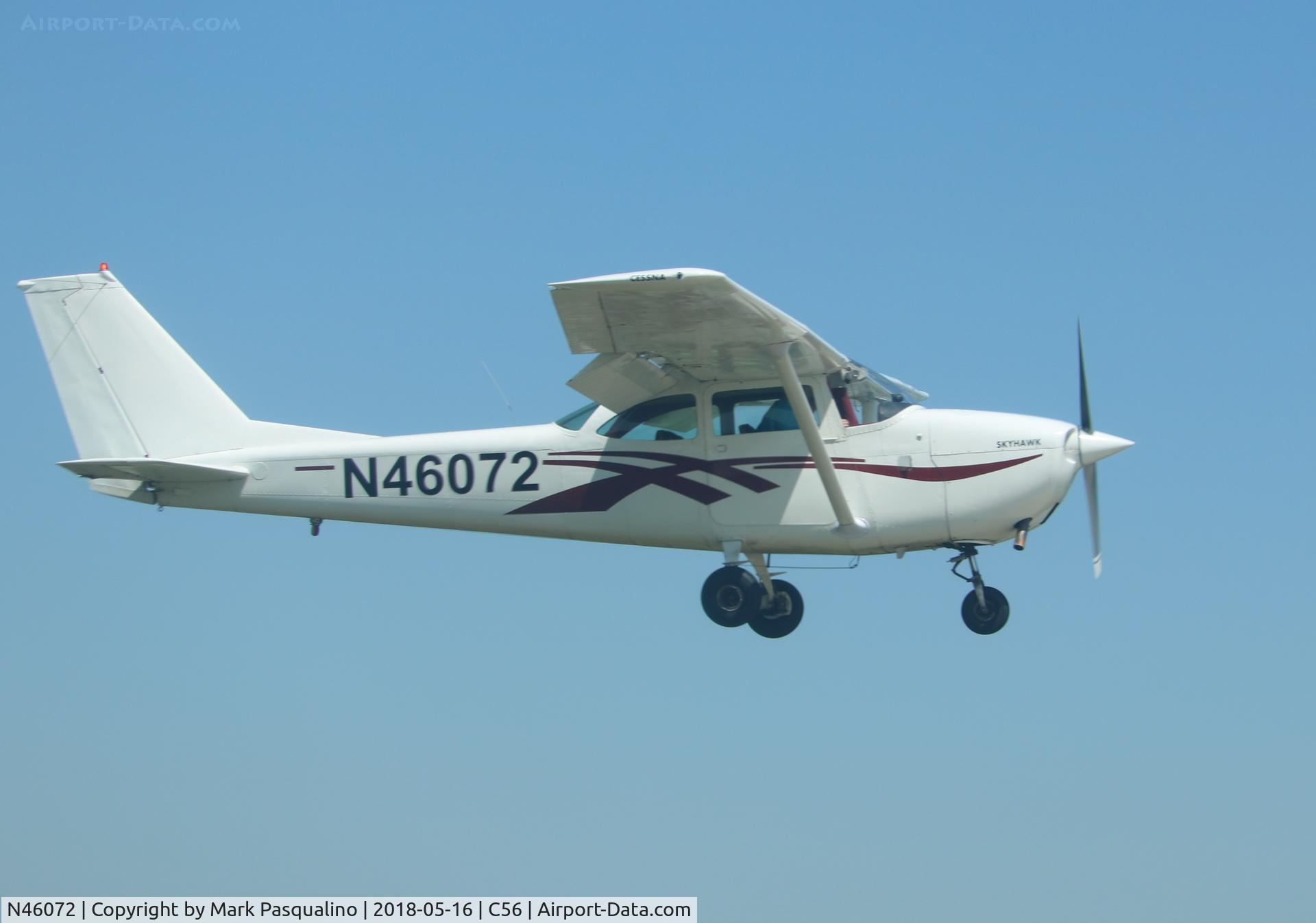 N46072, 1968 Cessna 172I C/N 17257025, Cessna 172I