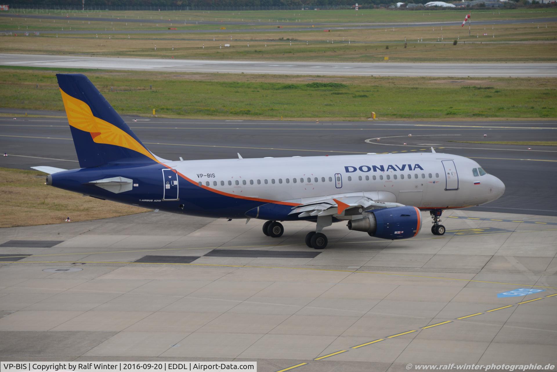 VP-BIS, 2002 Airbus A319-112 C/N 1808, Airbus A319-112 - D9 DNV Donavia - 1808 - VP-BIS - 20.09.2106 - DUS