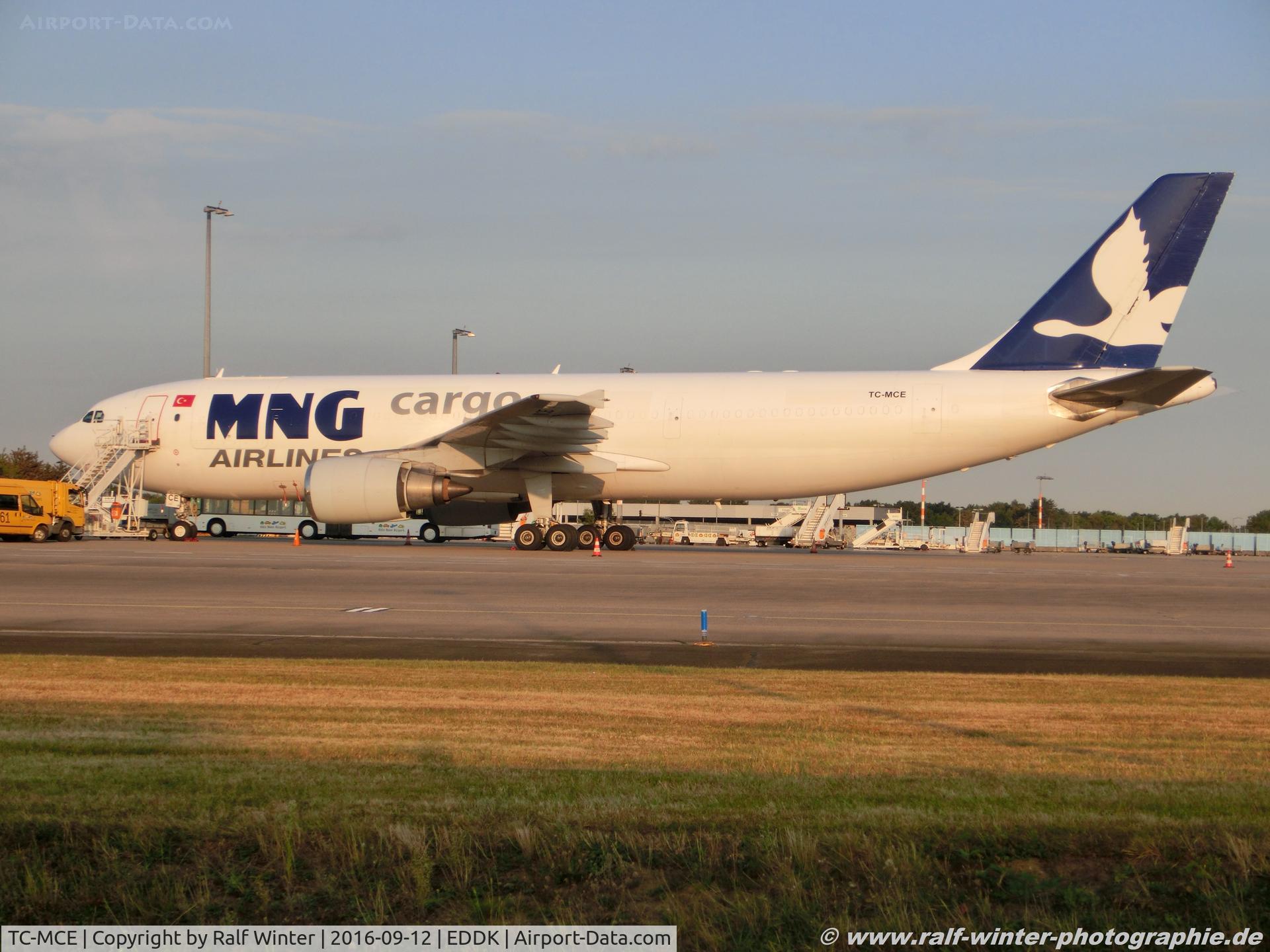 TC-MCE, 1989 Airbus A300B4-605R(F) C/N 525, Airbus A-300B4-605RF - MB MNB MNG Airlines - 525 - TC-MCE - 12.09.2016 - CGN