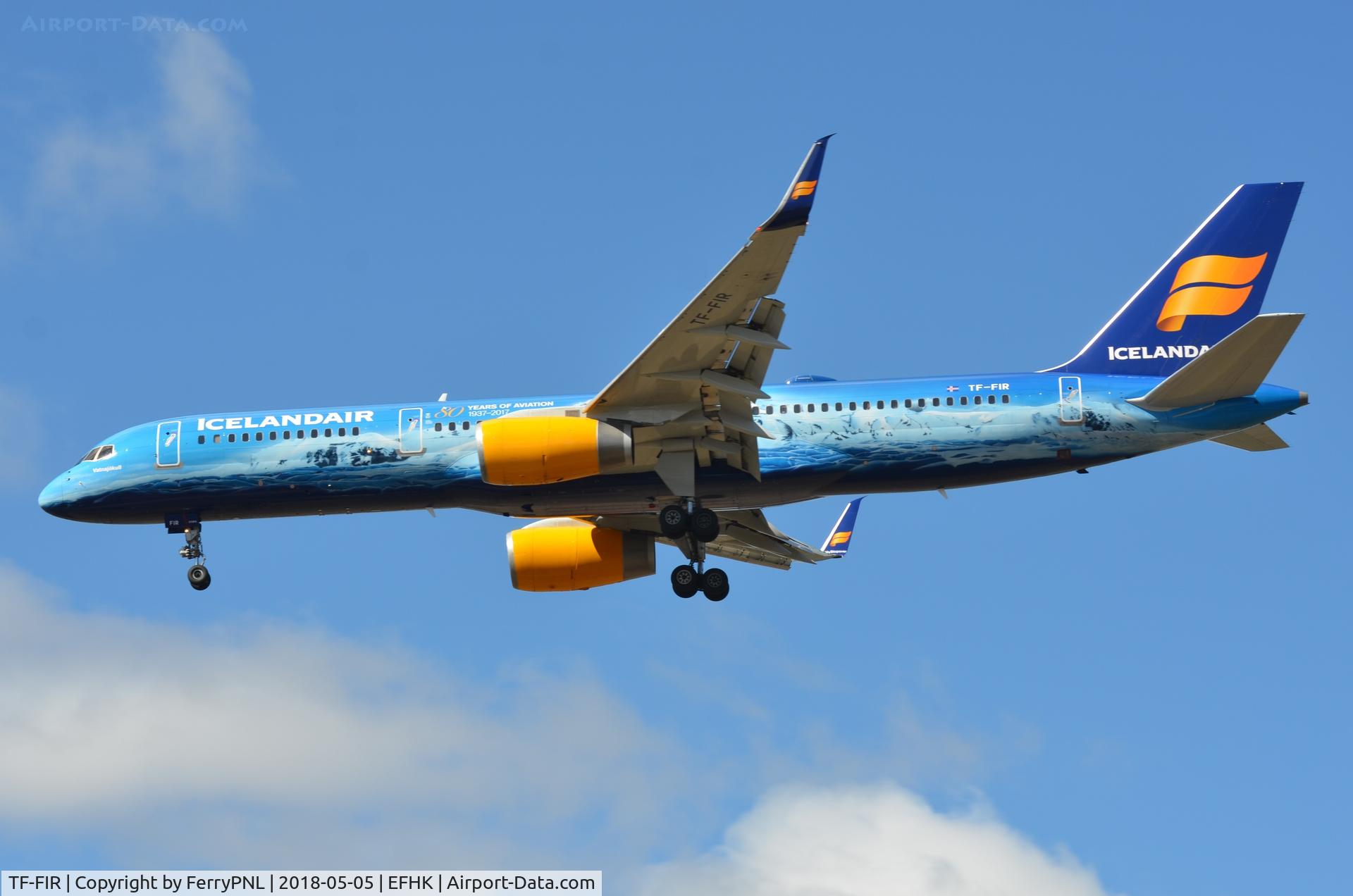 TF-FIR, 1994 Boeing 757-256 C/N 26242, Icelandair B752 celebrating 80 years of aviation