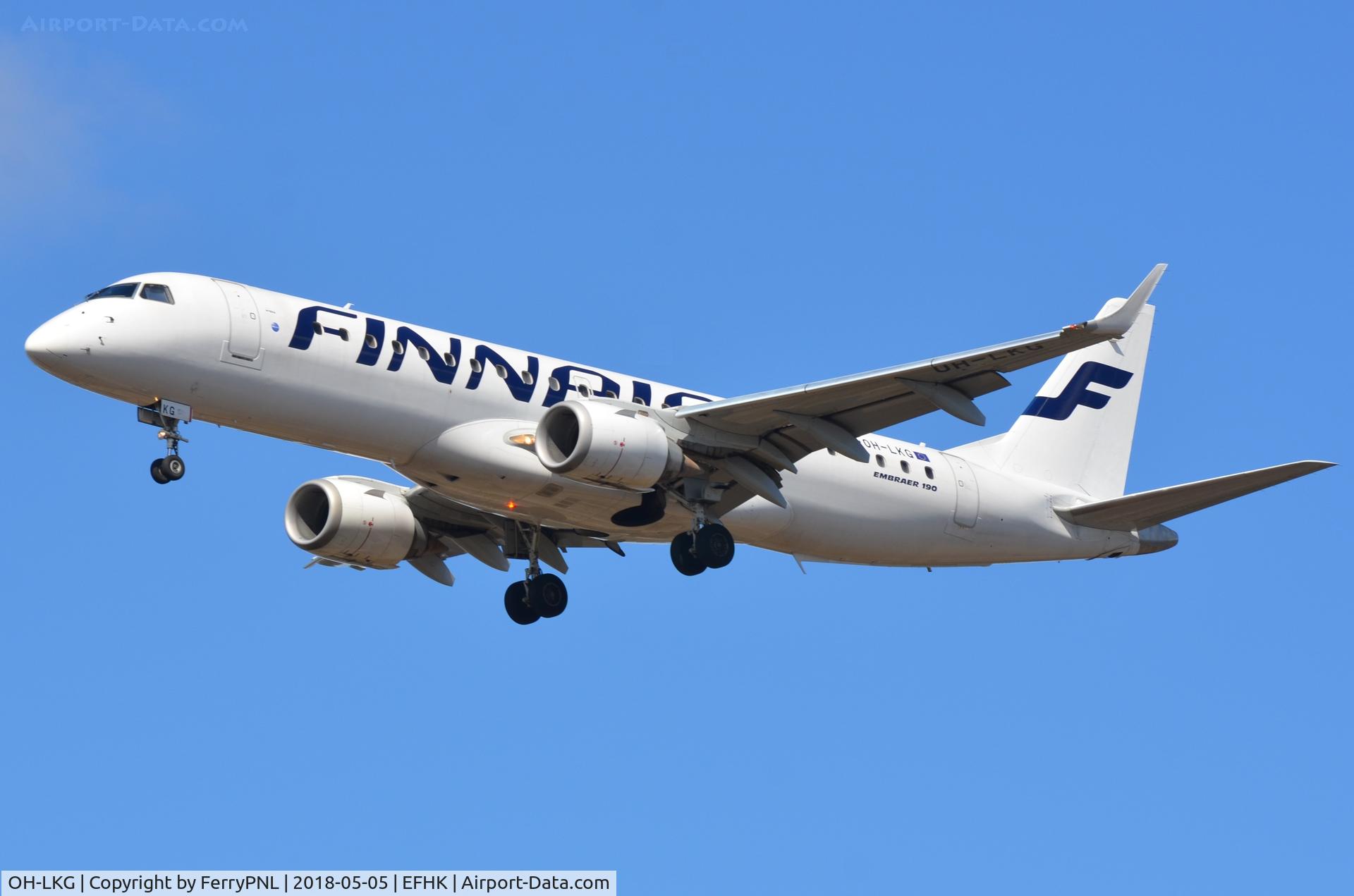 OH-LKG, 2007 Embraer 190LR (ERJ-190-100LR) C/N 19000079, Finnair ERJ190