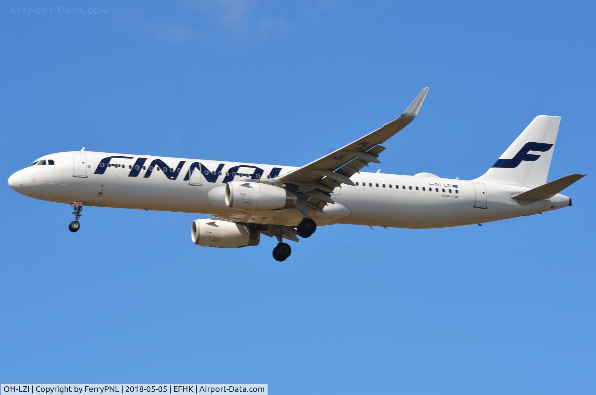 OH-LZI, 2013 Airbus A321-231 C/N 5922, Finnair A321