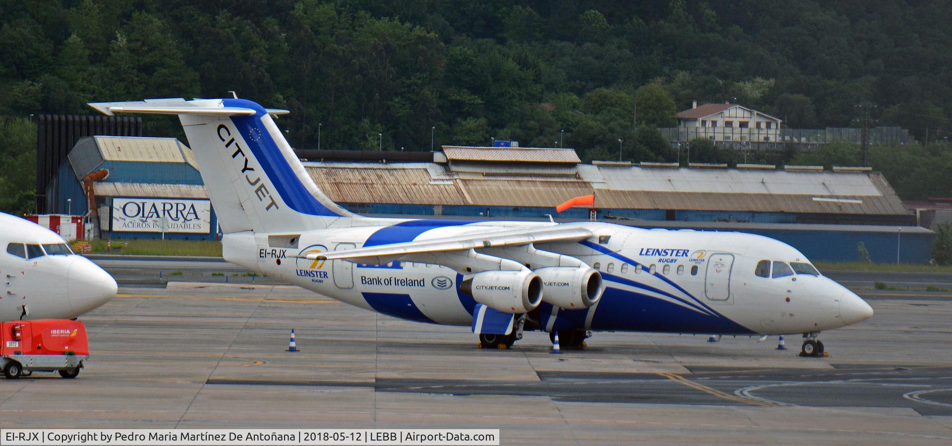 EI-RJX, 2000 BAe Systems Avro 146-RJ85A C/N E.2372, Loiu - Bilbao - Euskadi - España