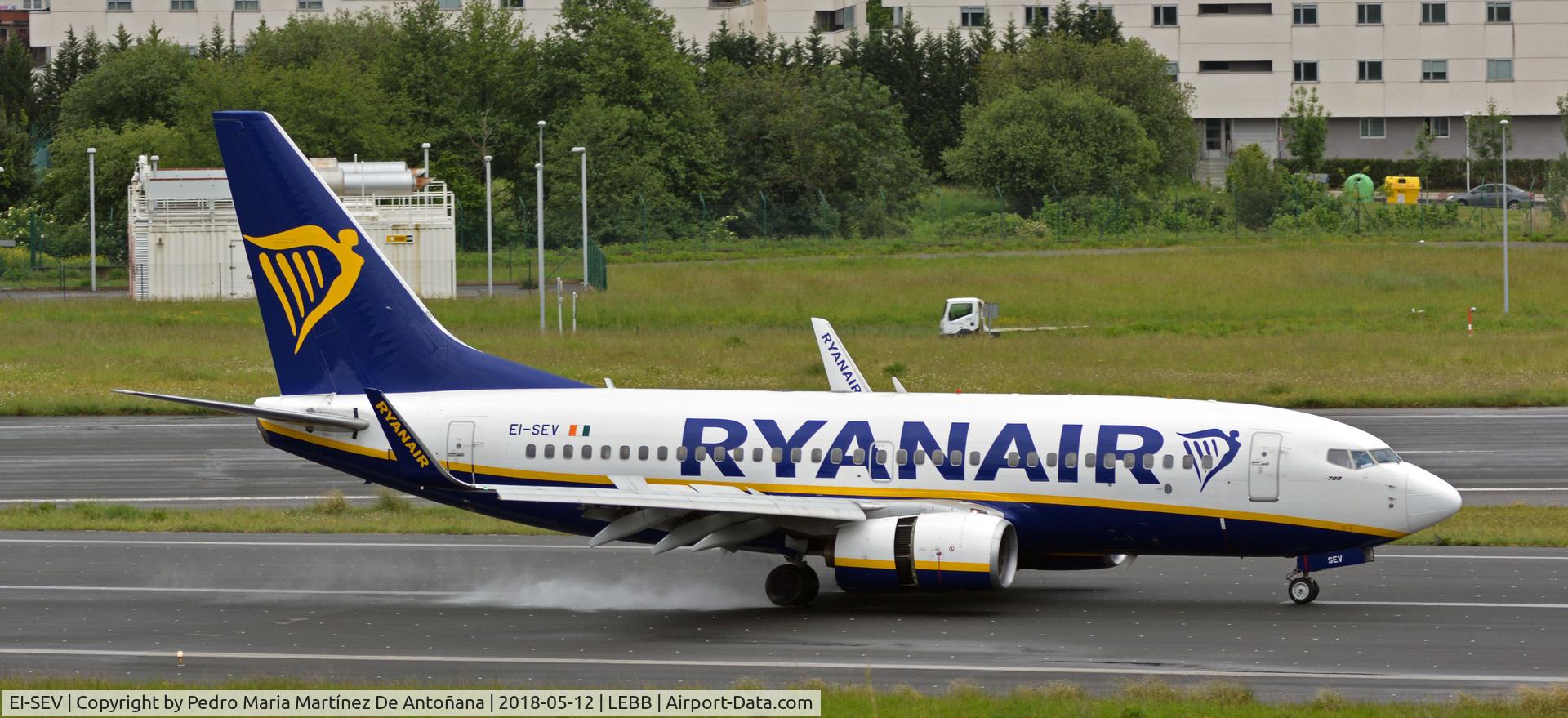 EI-SEV, 1999 Boeing 737-73S C/N 29078, Loiu - Bilbao - Euskadi - España