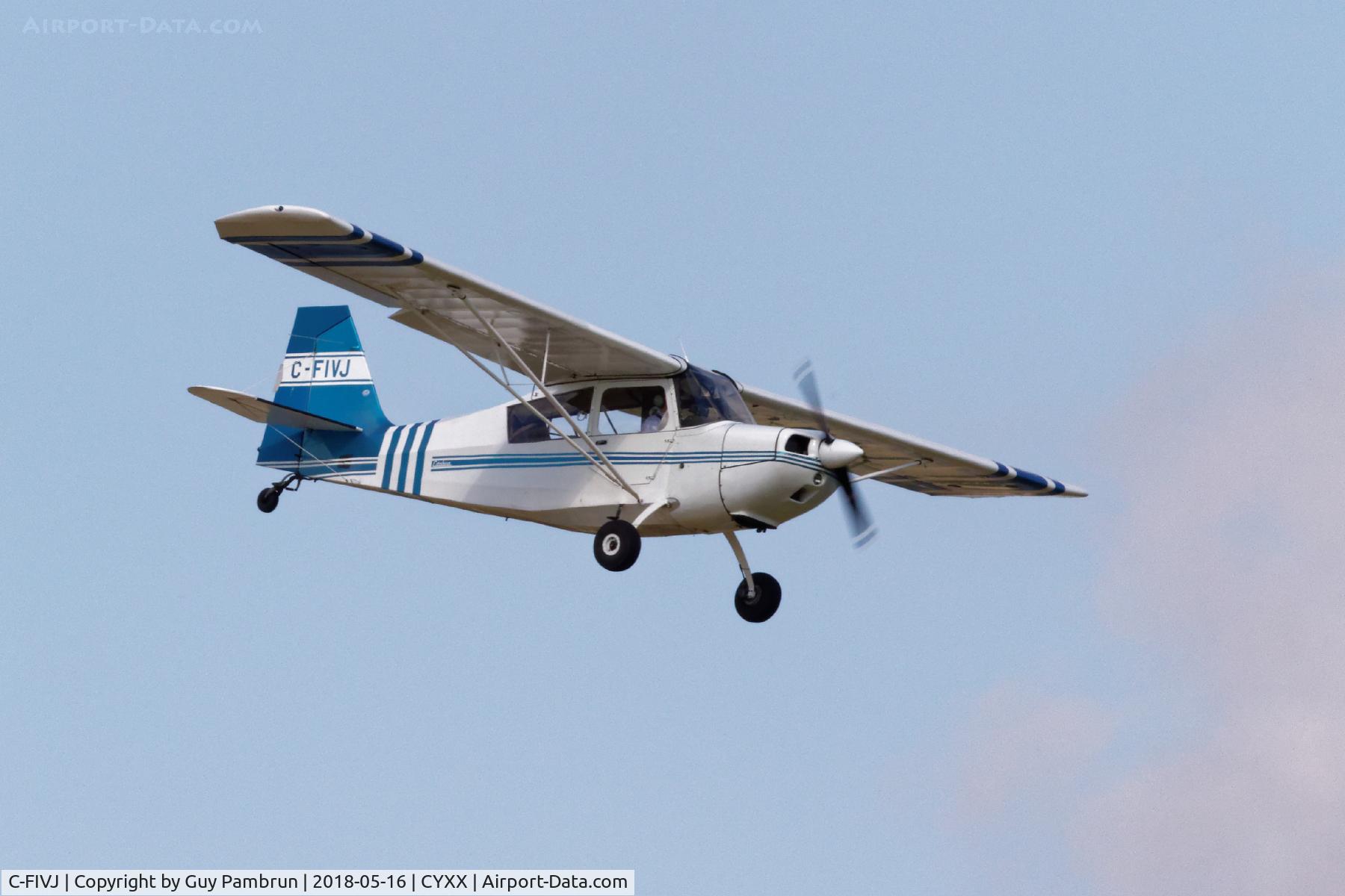 C-FIVJ, 1969 Champion 7GCBC C/N 164, Landing