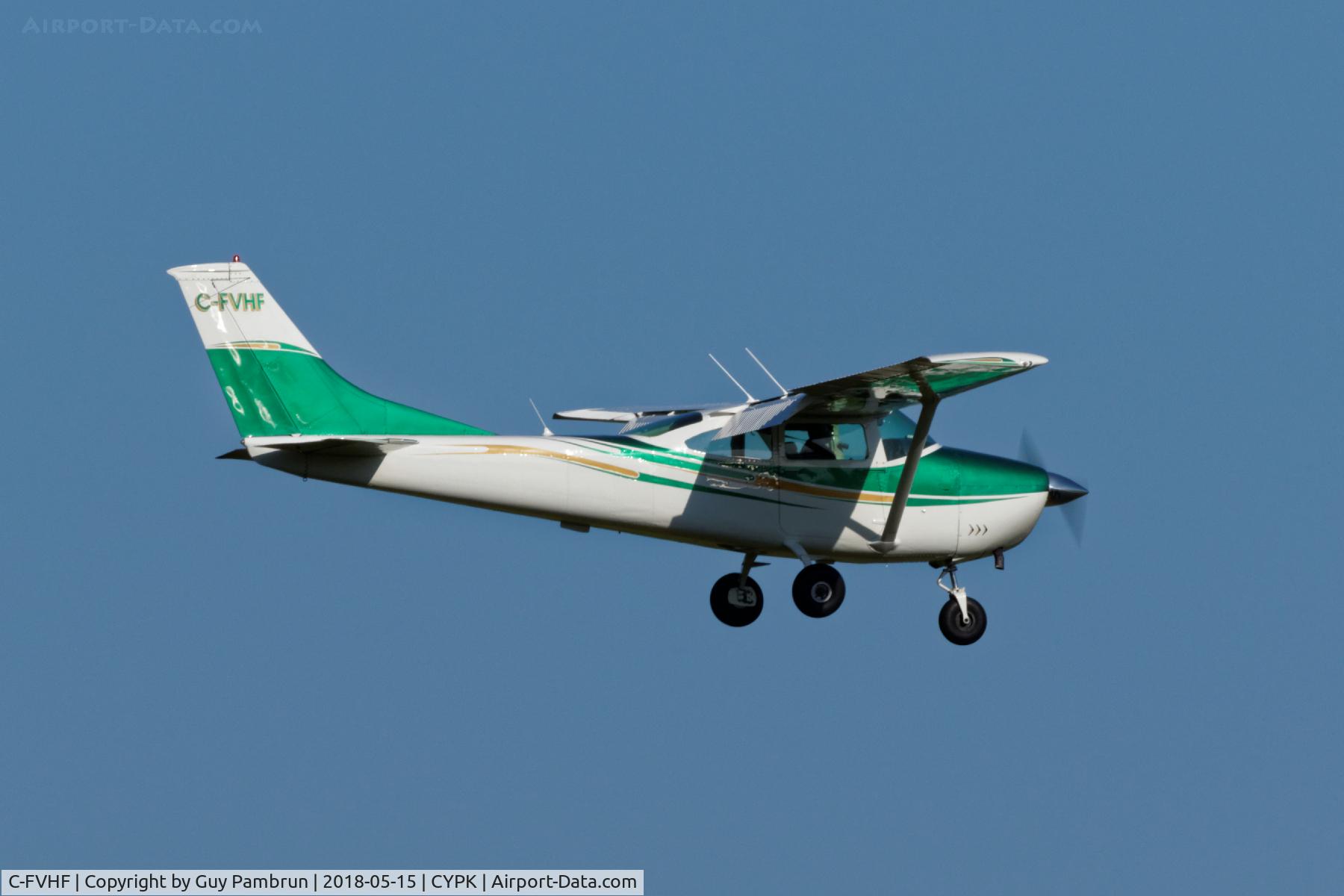 C-FVHF, 1968 Cessna 182L Skylane C/N 18259212, Landing