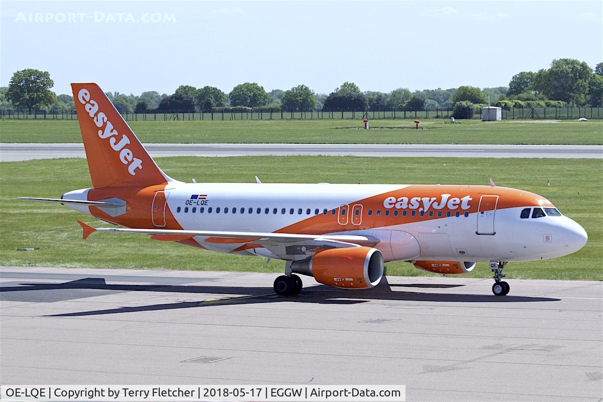 OE-LQE, 2010 Airbus A319-111 C/N 4451, At Luton