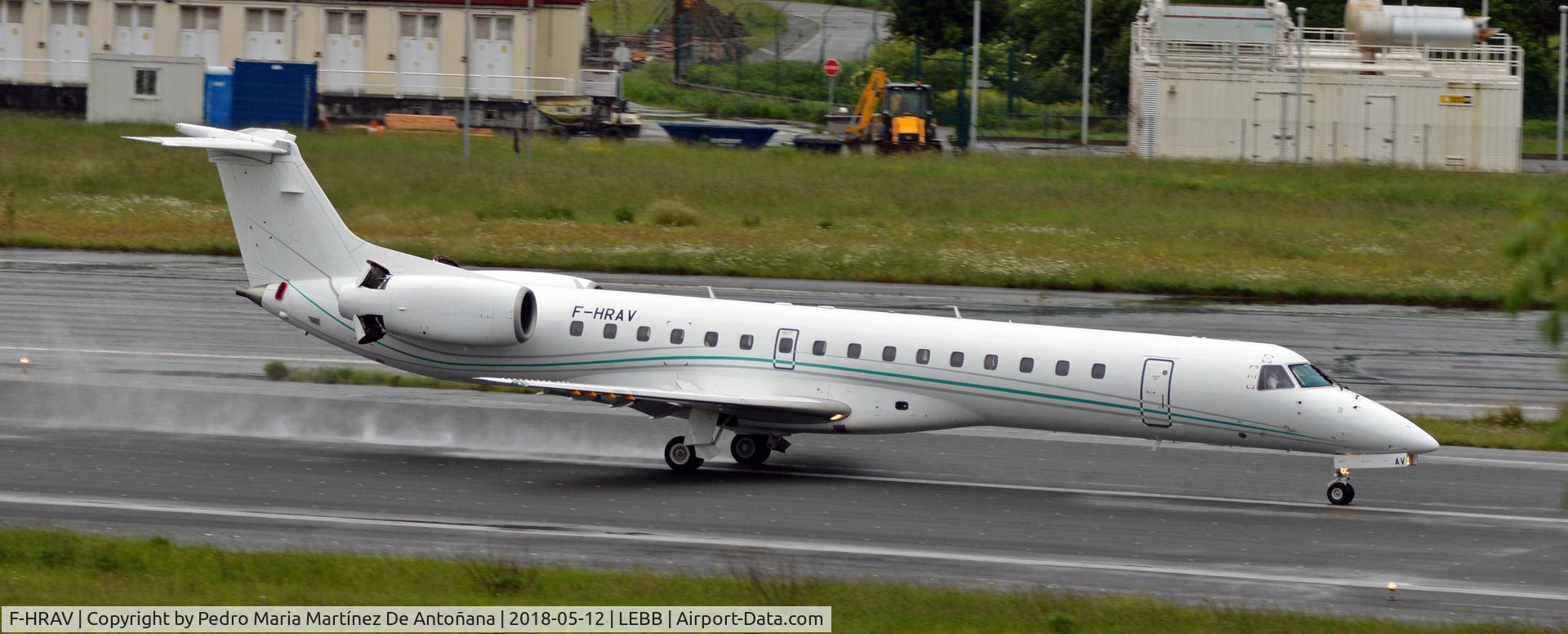 F-HRAV, 1999 Embraer ERJ-145LU (EMB-145LU) C/N 145147, Loiu - Bilbao - Euskadi - España