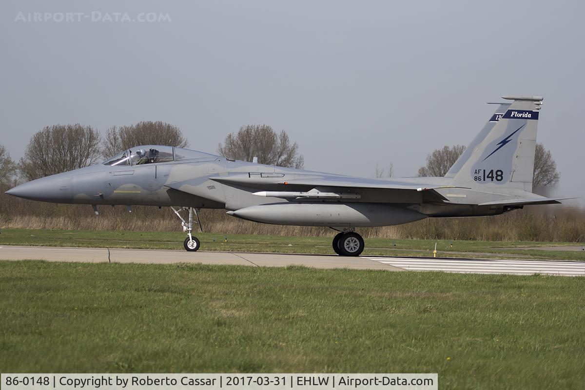 86-0148, 1986 McDonnell Douglas F-15C Eagle Eagle C/N 995/C376, Frisian Flag 2017