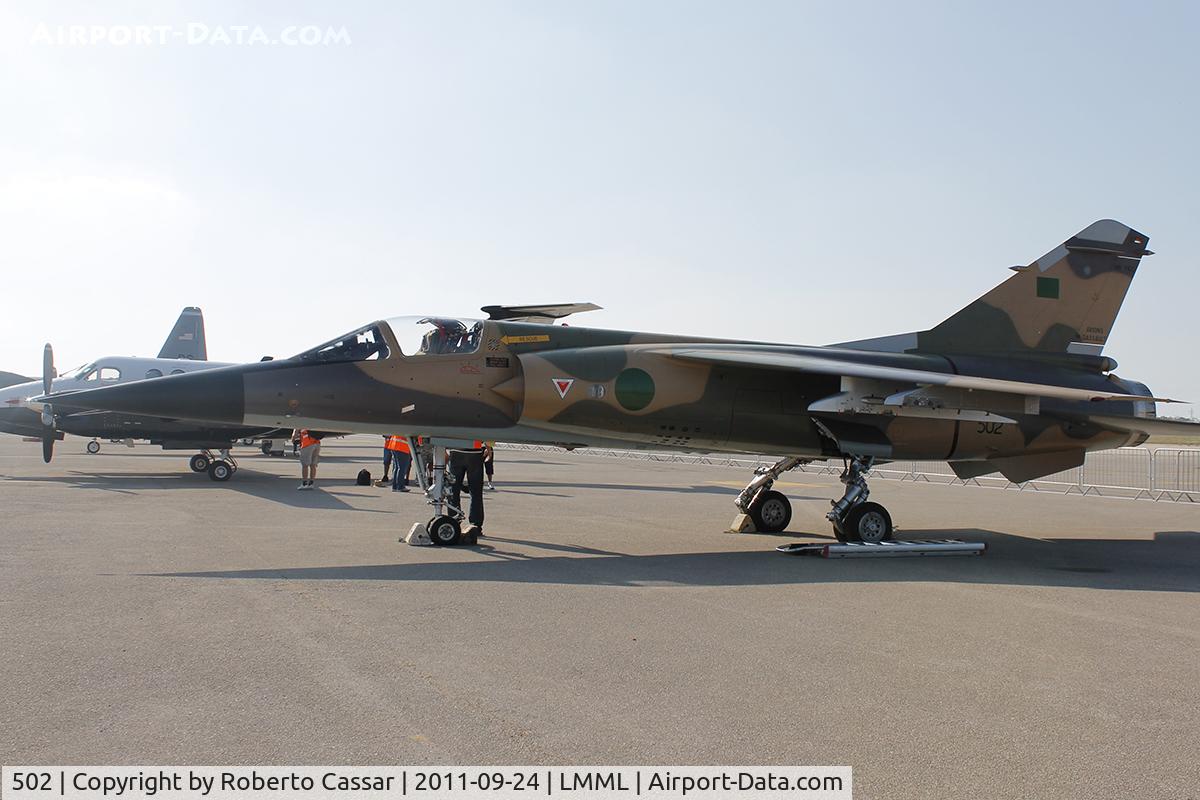 502, 2000 Dassault Mirage F.1ED C/N 502, Malta International Airshow 2011