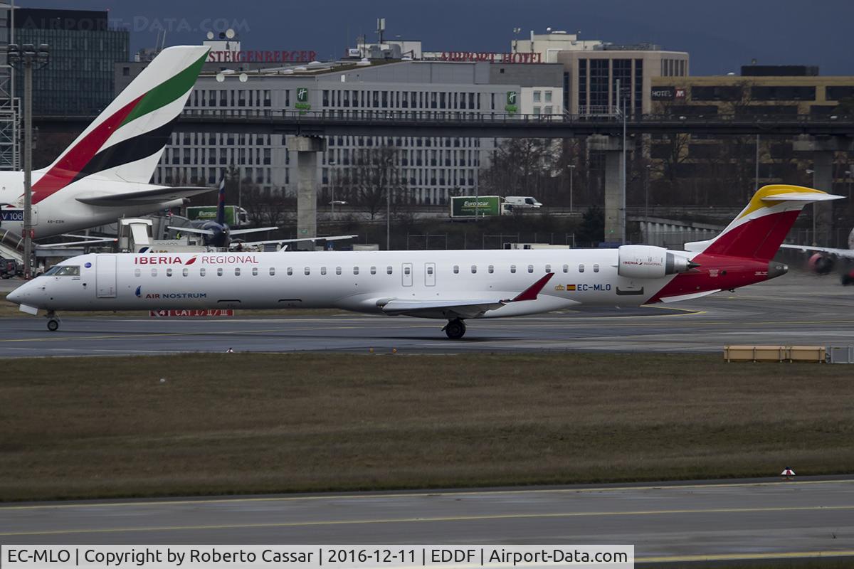 EC-MLO, 2016 Bombardier CRJ-1000 (CL-600-2E25) C/N 19050, Frankfurt Airport