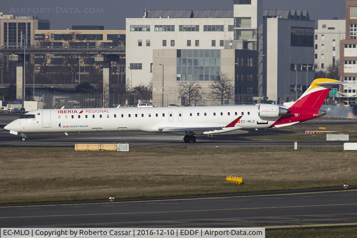 EC-MLO, 2016 Bombardier CRJ-1000 (CL-600-2E25) C/N 19050, Frankfurt Airport