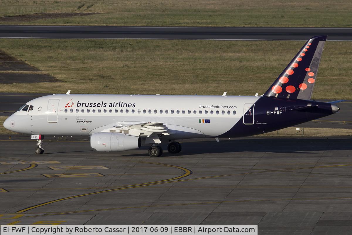 EI-FWF, 2016 Sukhoi Superjet 100-95B C/N 95118, Brussels