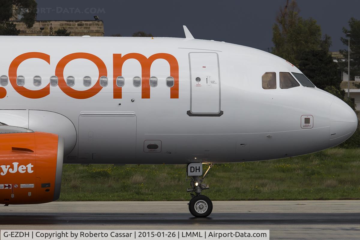 G-EZDH, 2008 Airbus A319-111 C/N 3466, Runway 13