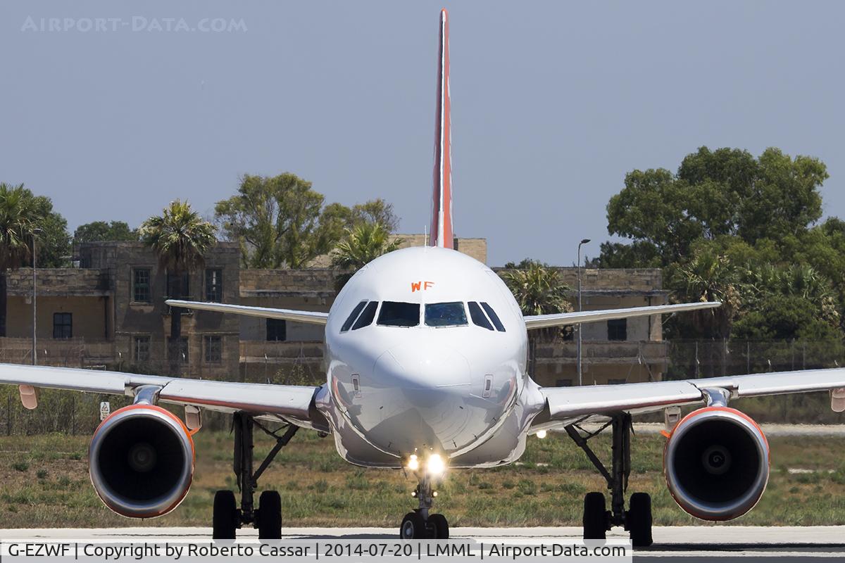 G-EZWF, 2012 Airbus A320-214 C/N 5319, Runway 13 Lineup