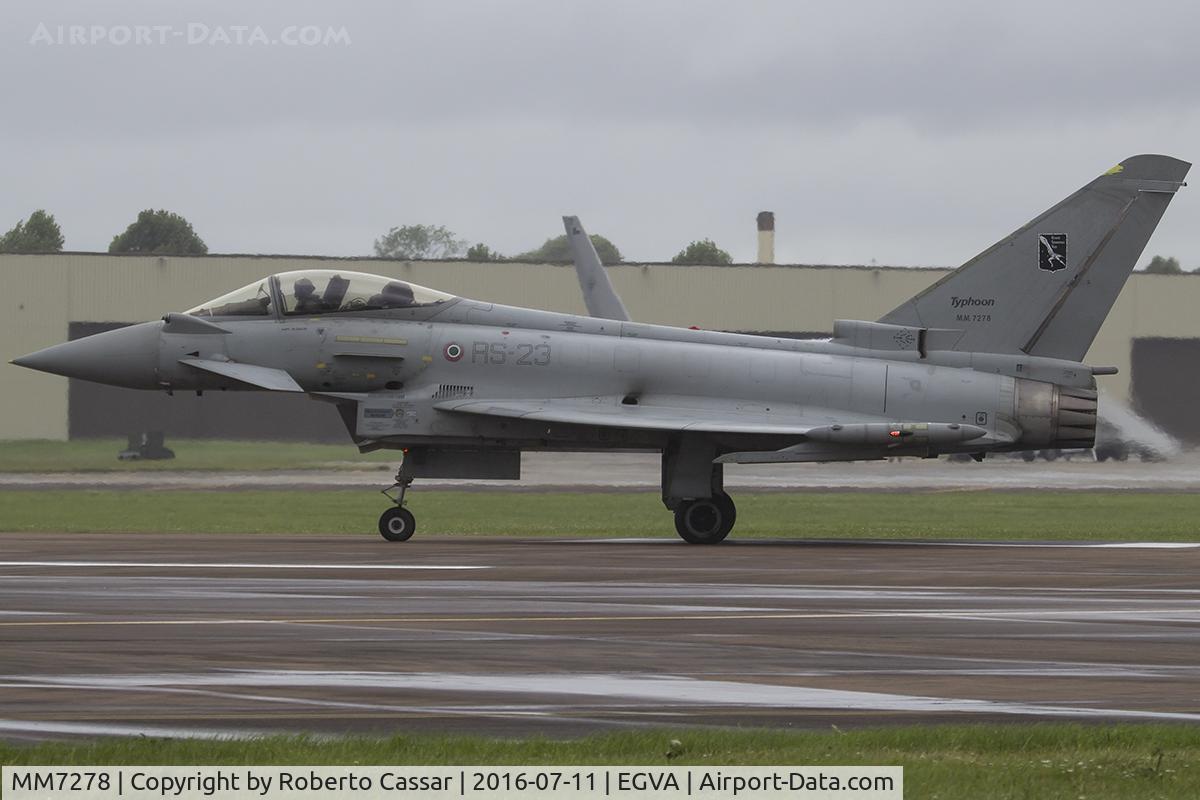MM7278, Eurofighter F-2000A Typhoon C/N 092/IS010, RIAT 2016