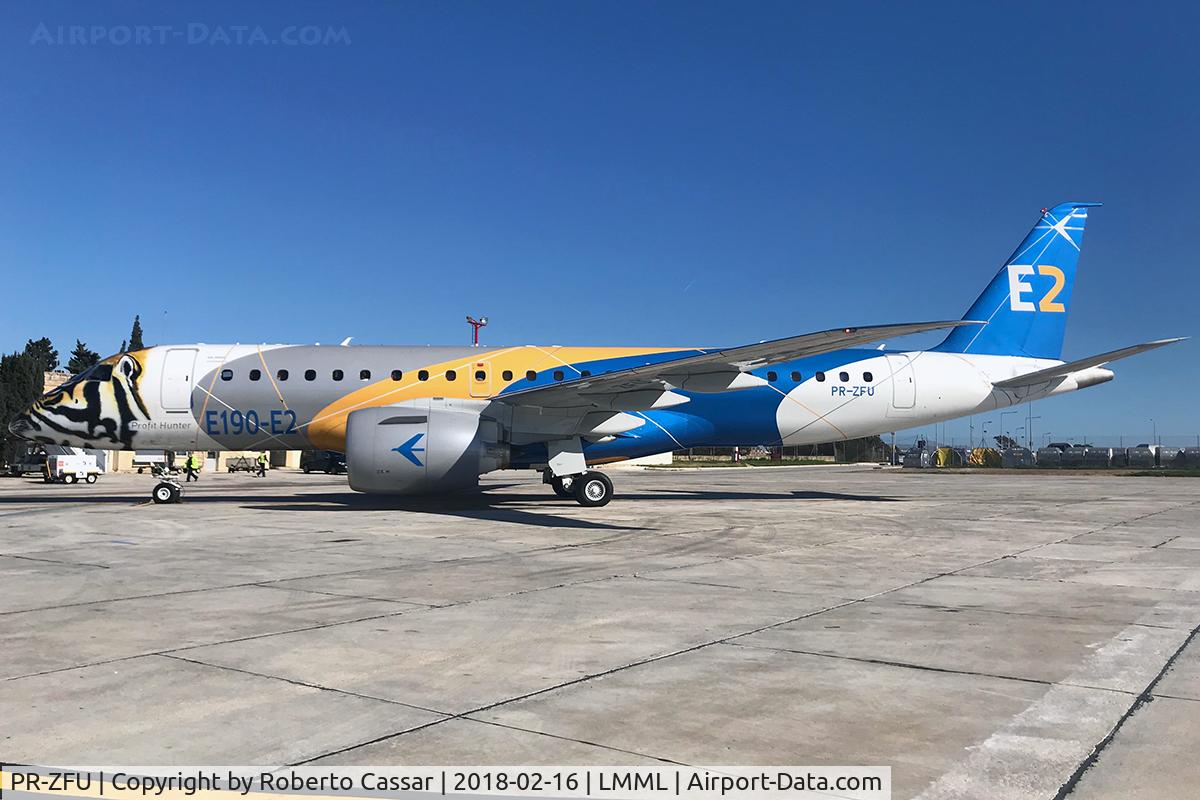 PR-ZFU, 2016 Embraer 190 E2 STD (ERJ-190-300STD) C/N 19020002, Park 8