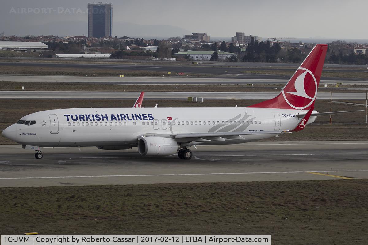 TC-JVM, 2016 Boeing 737-8F2 C/N 60016, Istanbul Ataturk