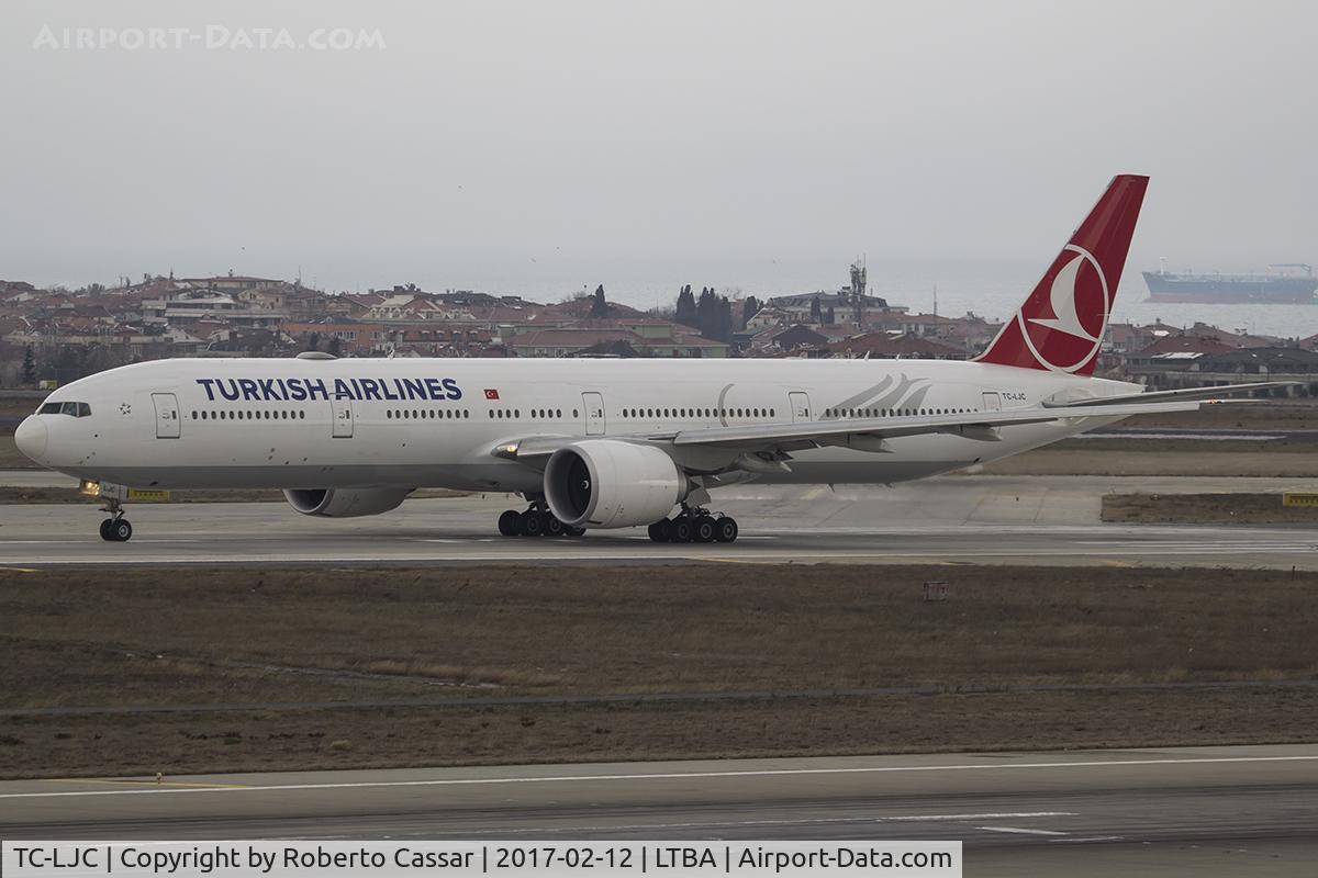 TC-LJC, 2015 Boeing 777-3F2/ER C/N 44123, Istanbul Ataturk