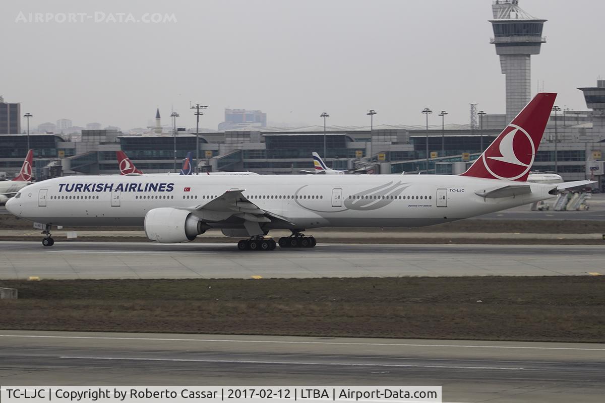 TC-LJC, 2015 Boeing 777-3F2/ER C/N 44123, Istanbul Ataturk