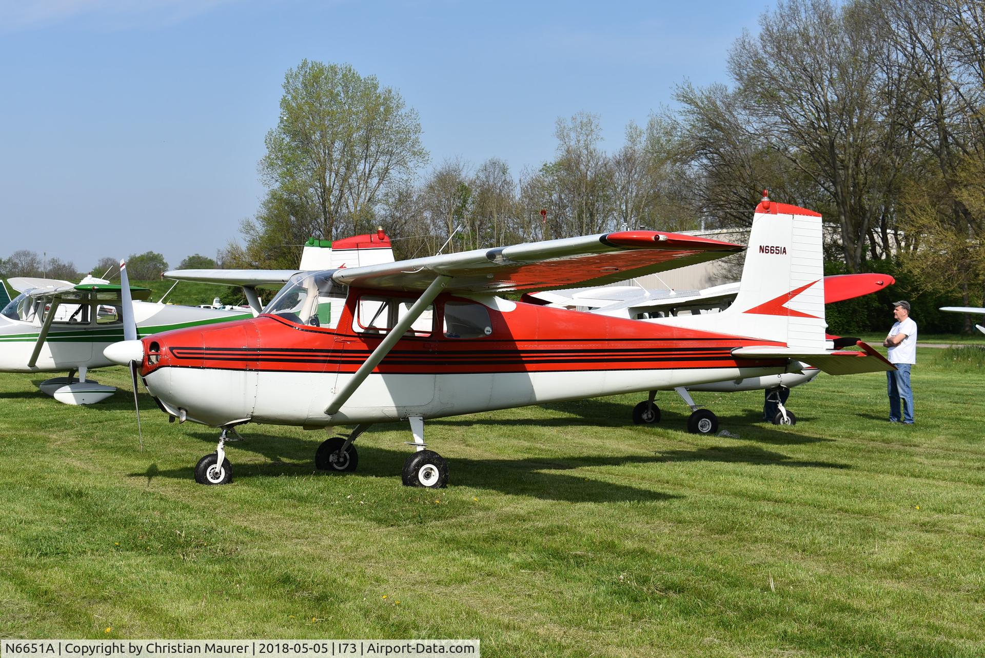 N6651A, 1956 Cessna 172 C/N 28751, Cessna 172