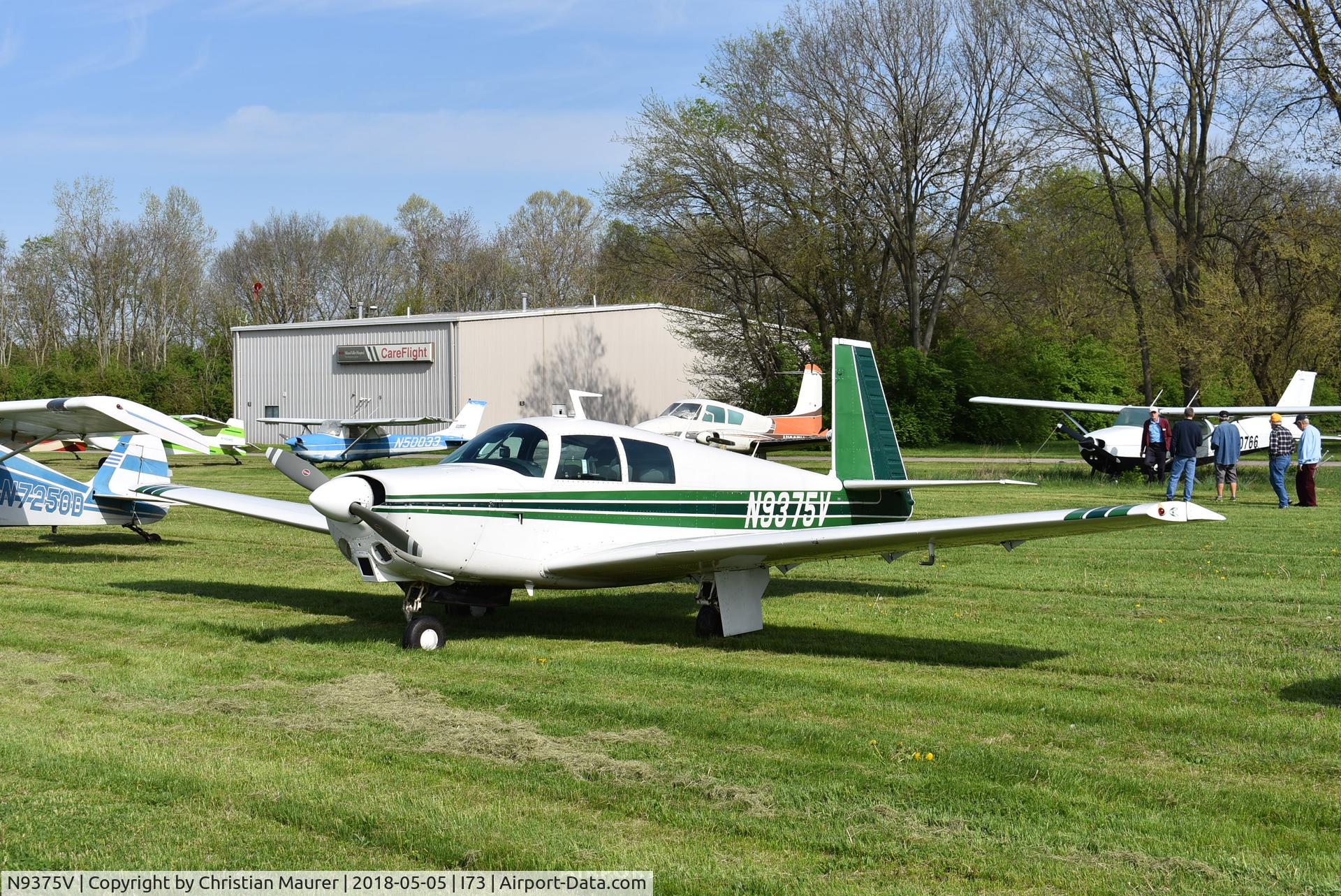 N9375V, 1969 Mooney M20C Ranger C/N 700021, Mooney M20C