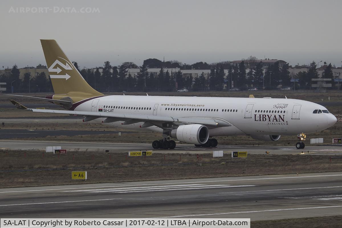 5A-LAT, 2014 Airbus A330-202 C/N 1505, Istanbul Ataturk