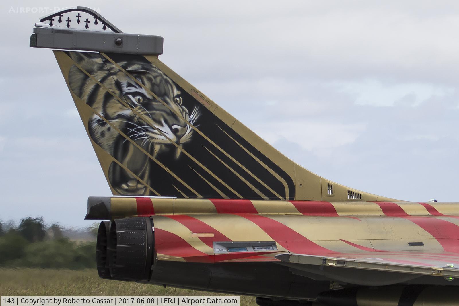143, 2013 Dassault Rafale C C/N 143, NATO Tiger Meet 2017