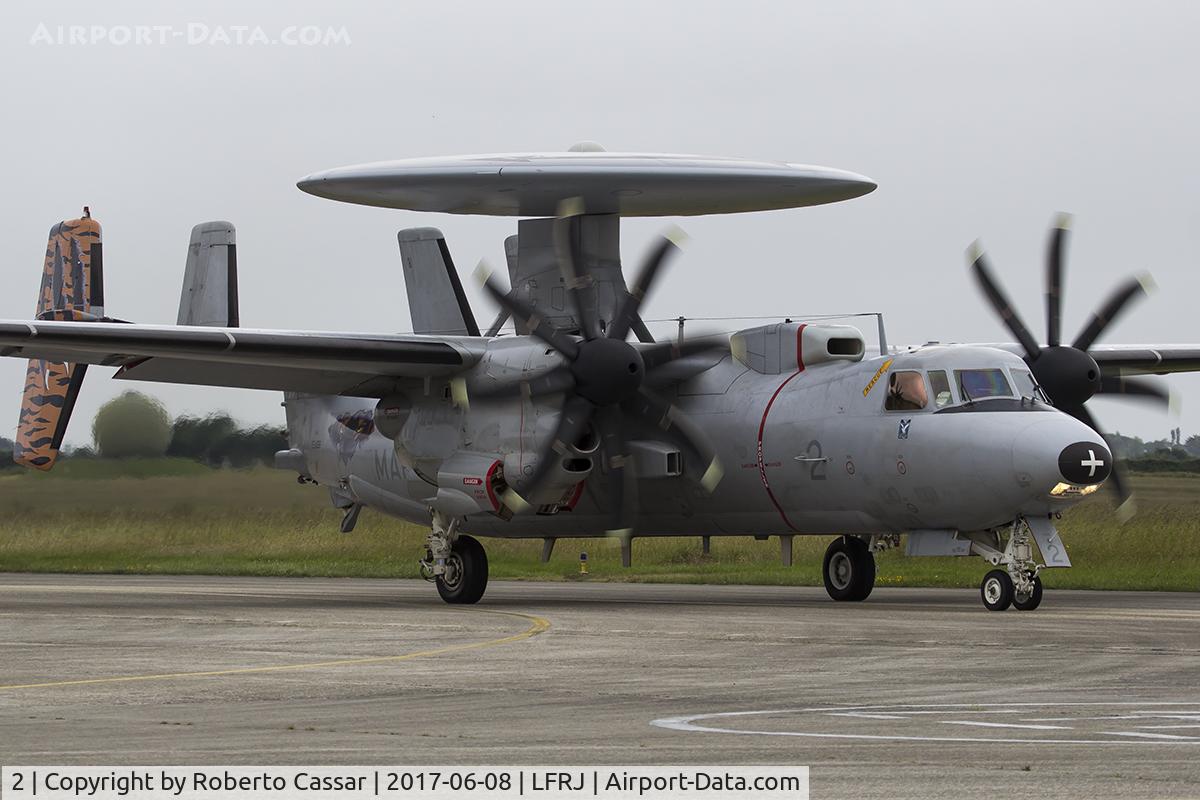 2, Grumman E-2C Hawkeye 2000 (G-123) C/N FR-2, NATO Tiger Meet 2017