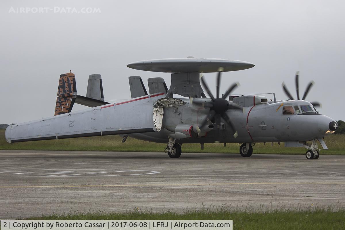 2, Grumman E-2C Hawkeye 2000 (G-123) C/N FR-2, NATO Tiger Meet 2017
